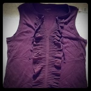Ann Taylor Loft sleeveless tank top camisole